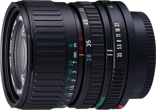 Canon New FD 28-55mm f/3.5-4.5