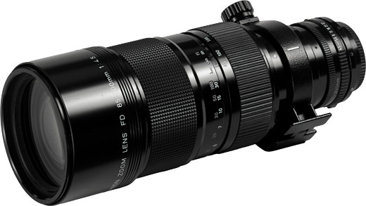 Canon New FD 85-300mm f/4.5 S.S.C.