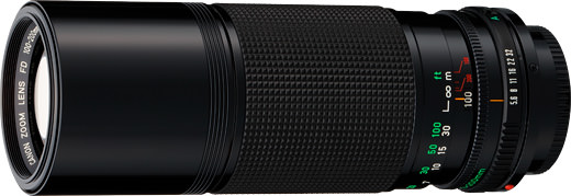 Canon New FD 100-200mm f/5.6 