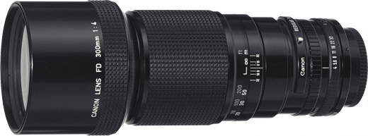 Canon New FD 300mm f/4 L