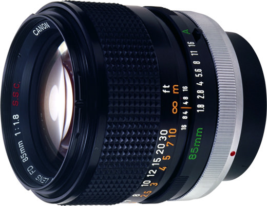 Canon FD 85mm f/1.8 S.S.C.