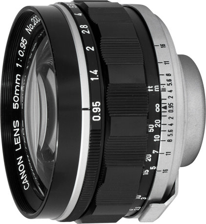 Canon 50mm f/0.95 