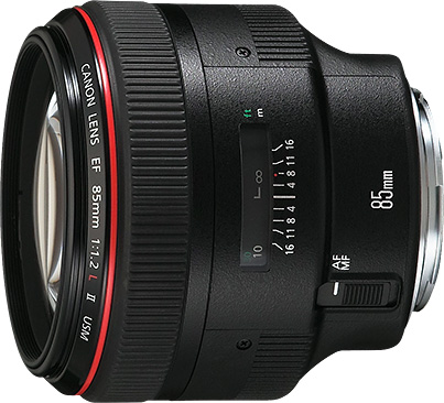 Canon EF 85mm f/1.2 L II USM