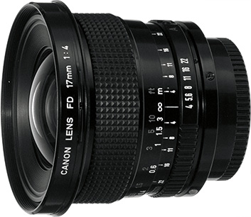 Canon New FD 17mm f/4 