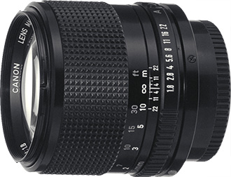 Canon New FD 85mm f/1.8 