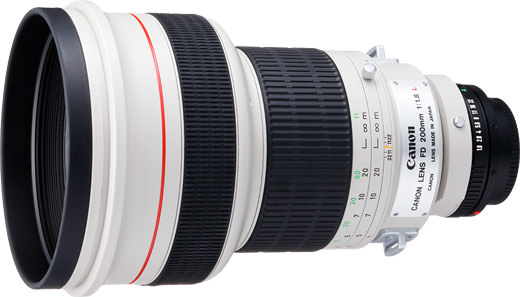 Canon New FD 200mm f/1.8 L