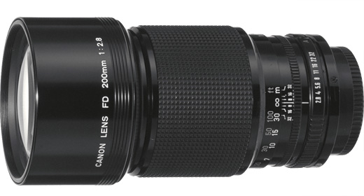 Canon New FD 200mm f/2.8 IF